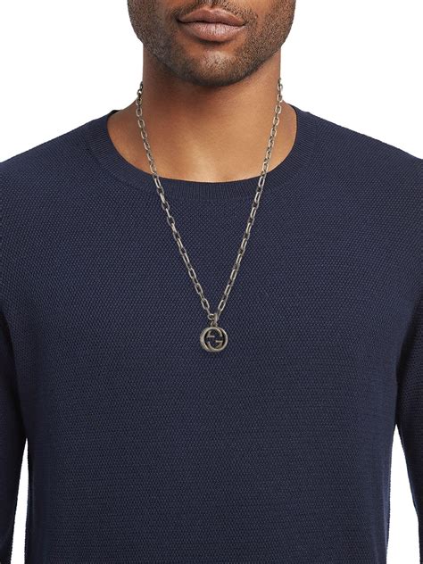 mens jewellery gucci|gucci necklaces men's.